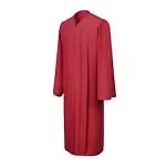 matte-red-graduation-gown