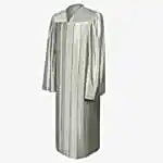 shiny-silver-graduation-gown